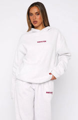 11th Street New York Or Nowhere Oversized Hoodie Berry Blast