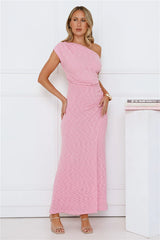 In My Style Era Off Shoulder Maxi Dress