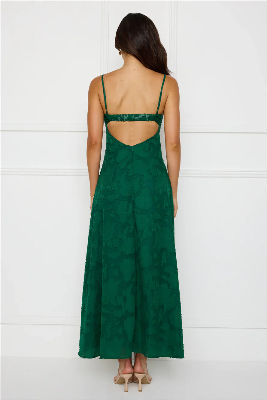 Pine Blossom Maxi Dress