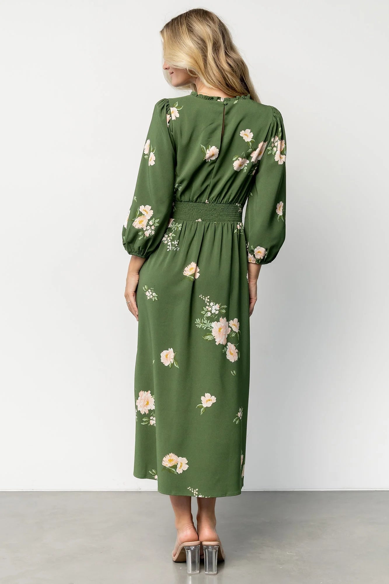 Karalie Maxi Dress | Green Floral