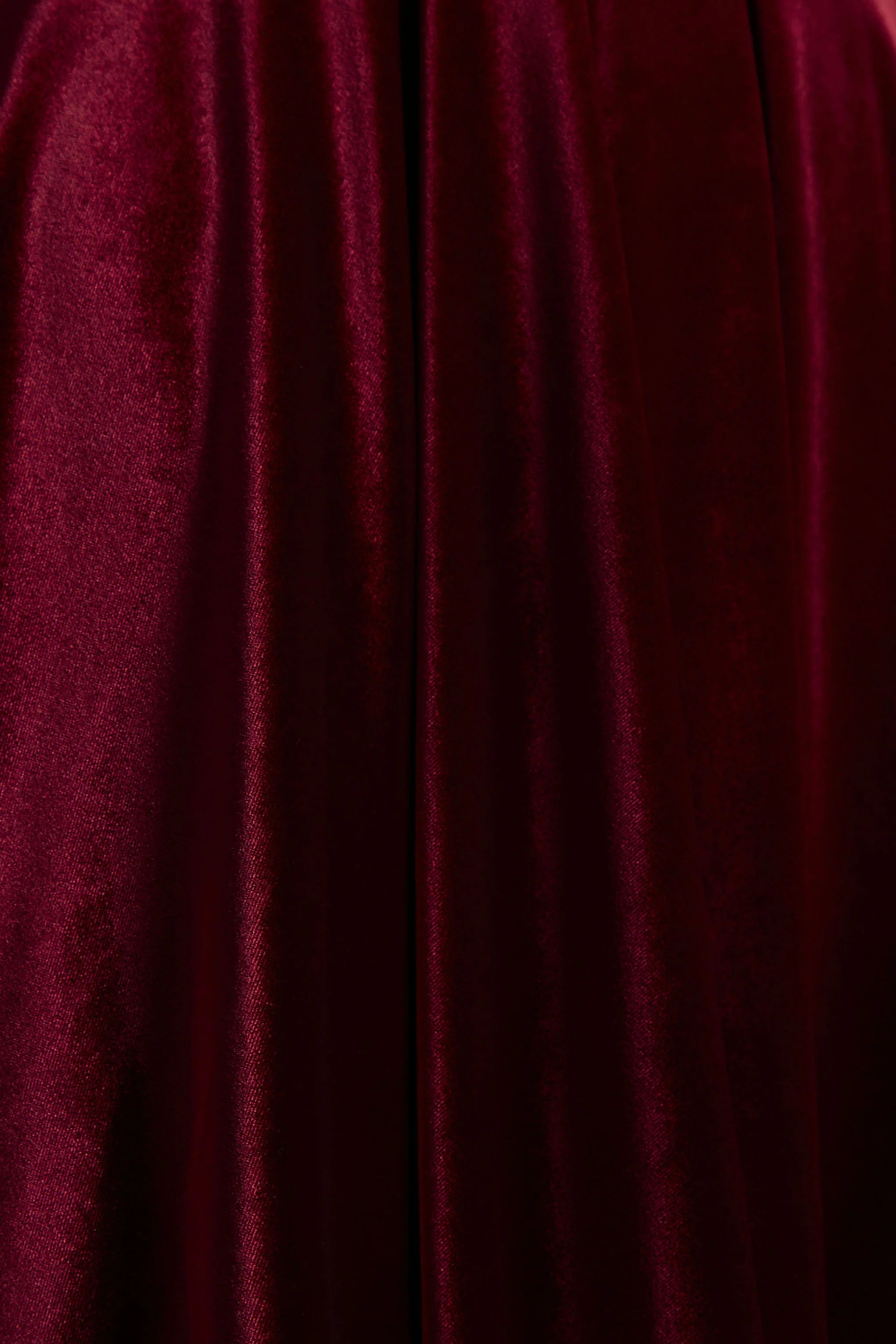 Roxanne | Burgundy Velvet Square-Neck Mini Dress