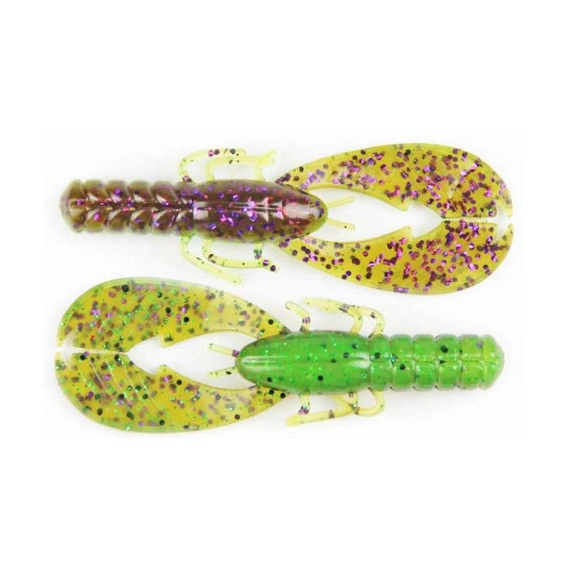 Xzone Muscle Back Craw Soft Plastic Craw 8 pack