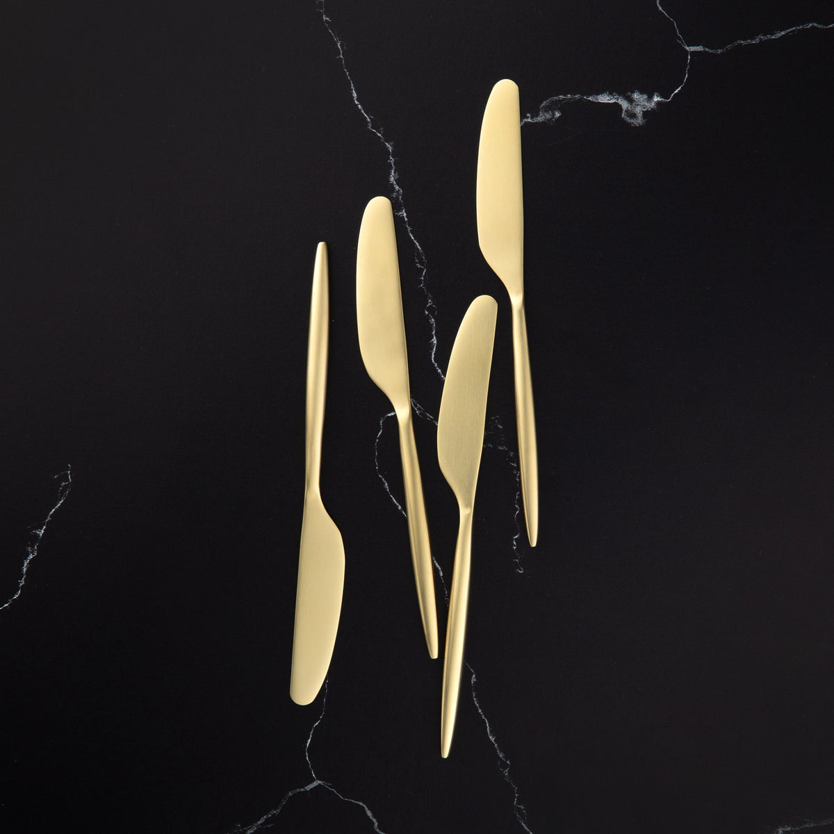 Gaze Champagne Satin Spreaders 4-Piece Set