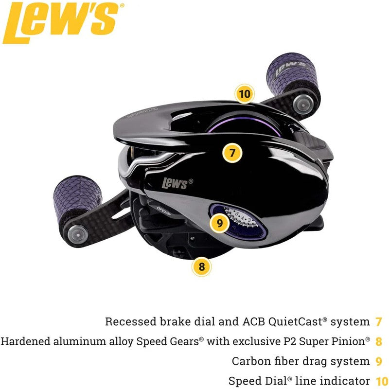 Team Lew's Pro TI Gen 2 Baitcasting Reel