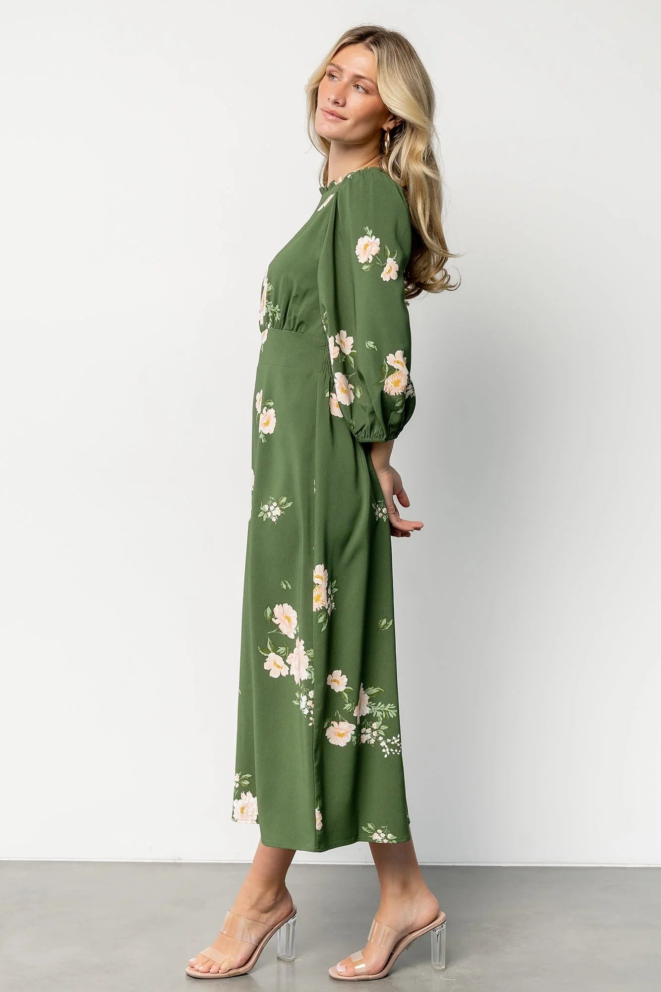 Karalie Maxi Dress | Green Floral