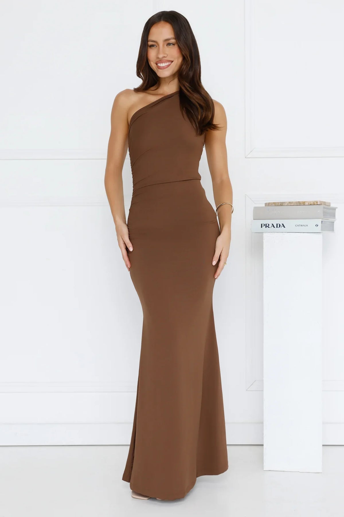 Georgiana One Shoulder Maxi Dress