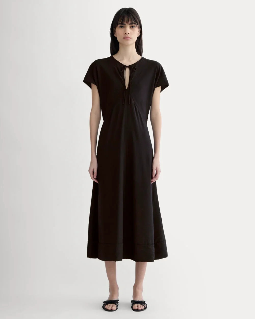 The Keyhole Dress | Black